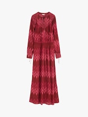 Hush Red Melodie Midi Dress - Image 5 of 5