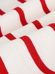 Red Stripe Reindeer and Santa Print Appliqué Long Sleeve Top (3mths-7yrs) - Image 12 of 14