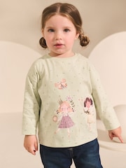 Green Fairy Long Sleeve T-Shirt (3mths-7yrs) - Image 1 of 7
