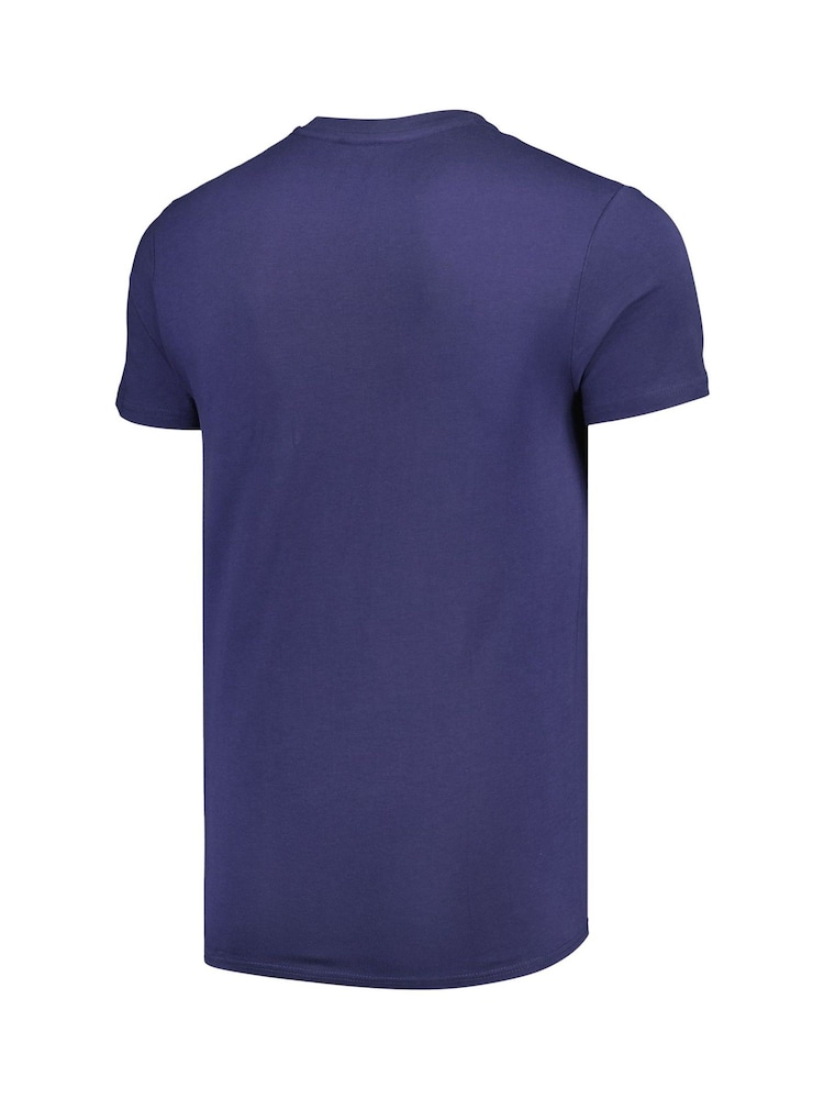Fanatics Blue Chelsea Flag Graphic Print 100% Cotton T-Shirt - Image 2 of 3 Fanatics Blue Chelsea Flag Graphic Print 100% Cotton T-Shirt - Image 2 of 3