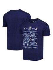 Fanatics Blue Aston Villa UEFA Champions League 100% Cotton T-Shirt - Image 1 of 3