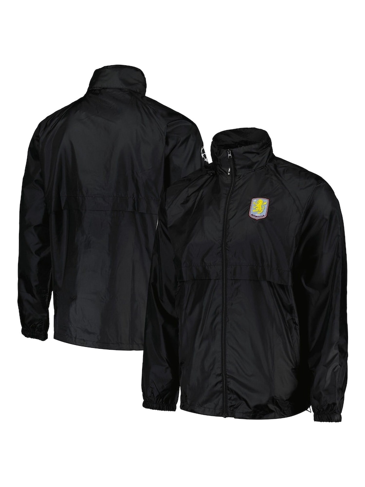 Fanatics Aston Villa UEFA Champions League Black Windbreaker - Image 1 of 3