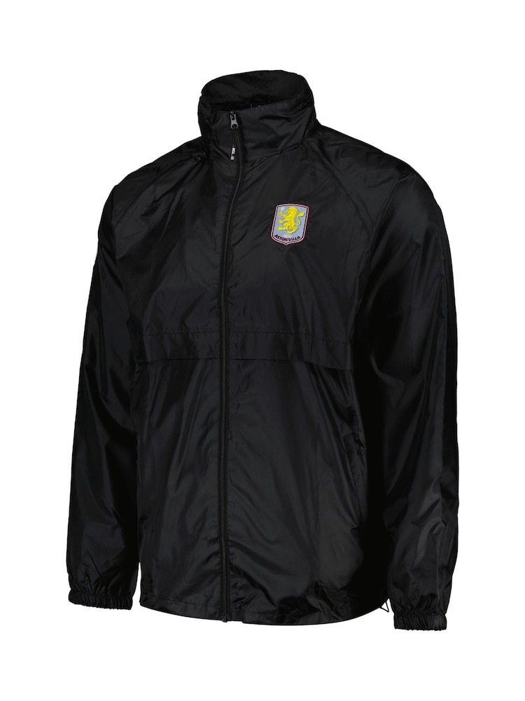 Fanatics Aston Villa UEFA Champions League Black Windbreaker - Image 2 of 3