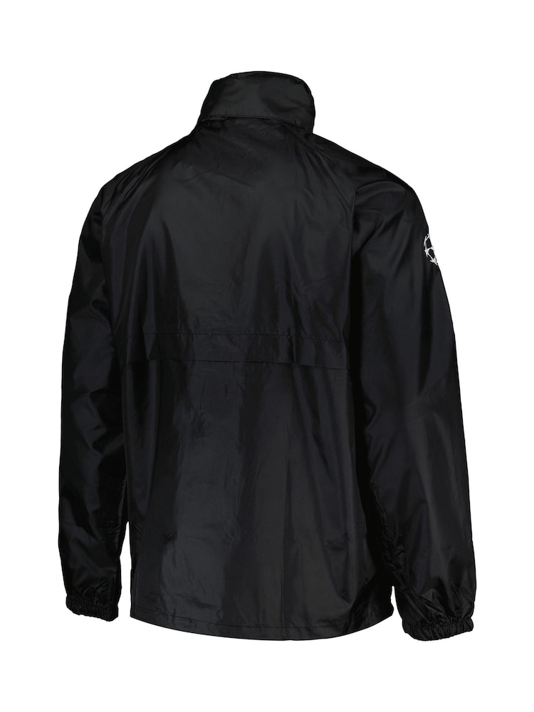 Fanatics Aston Villa UEFA Champions League Black Windbreaker - Image 3 of 3