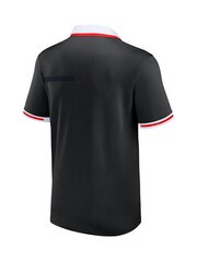 Fanatics F1 Formula 1 Iconic Black Polo Shirt - Image 2 of 2