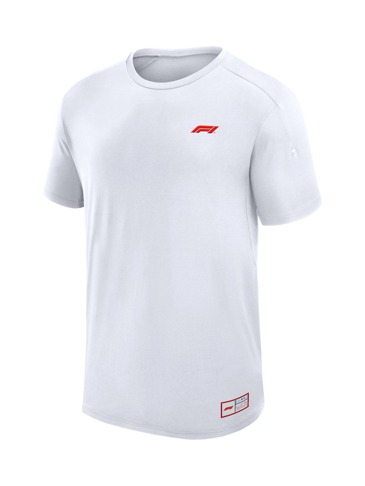 Fanatics Grey F1 Formula 1 USA Grand Prix Tech T-Shirt - Image 2 of 3