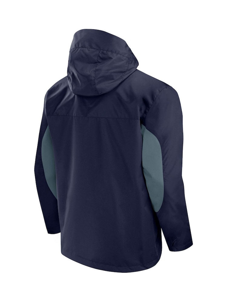 Fanatics Blue Millwall Shower Jacket - Image 2 of 3