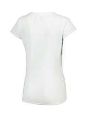Fanatics Womens Aston Villa UEFA Champions League 100% Cotton White T-Shirt - Image 3 of 3