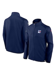 Fanatics Blue NHL New York Rangers Authentic Pro Rink Full-Zip Fleece Jacket - Image 1 of 2