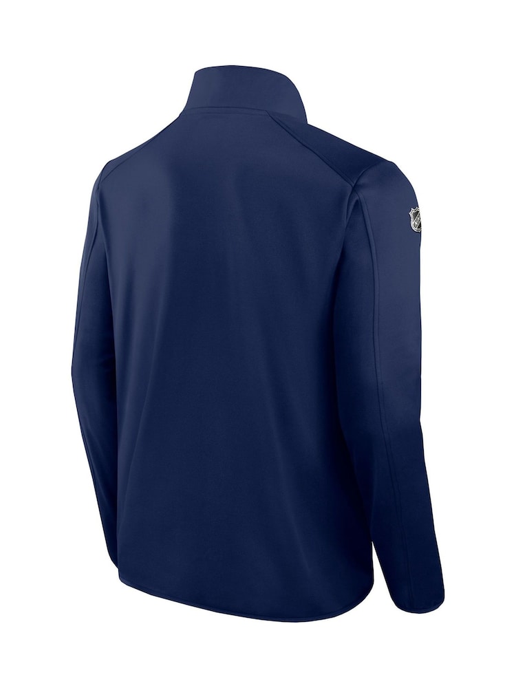 Fanatics Blue NHL New York Rangers Authentic Pro Rink Full-Zip Fleece Jacket - Image 2 of 2