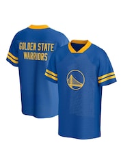 Fanatics Blue NBA Golden State Warriors Foundation American Football Fashion Top - Image 1 of 2