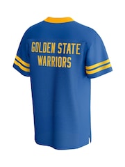 Fanatics Blue NBA Golden State Warriors Foundation American Football Fashion Top - Image 2 of 2