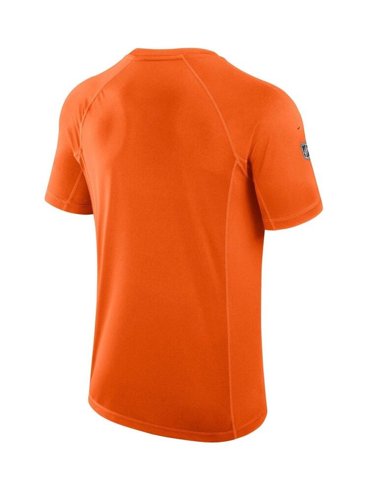 Fanatics Orange NHL Philadelphia Flyers Authentic Pro Rink Tech Short Sleeve T-Shirt - Image 2 of 2