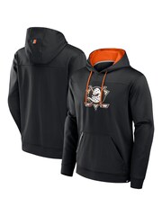 Fanatics Black NHL Anaheim Ducks Defender Pullover Hoodie - Image 1 of 3