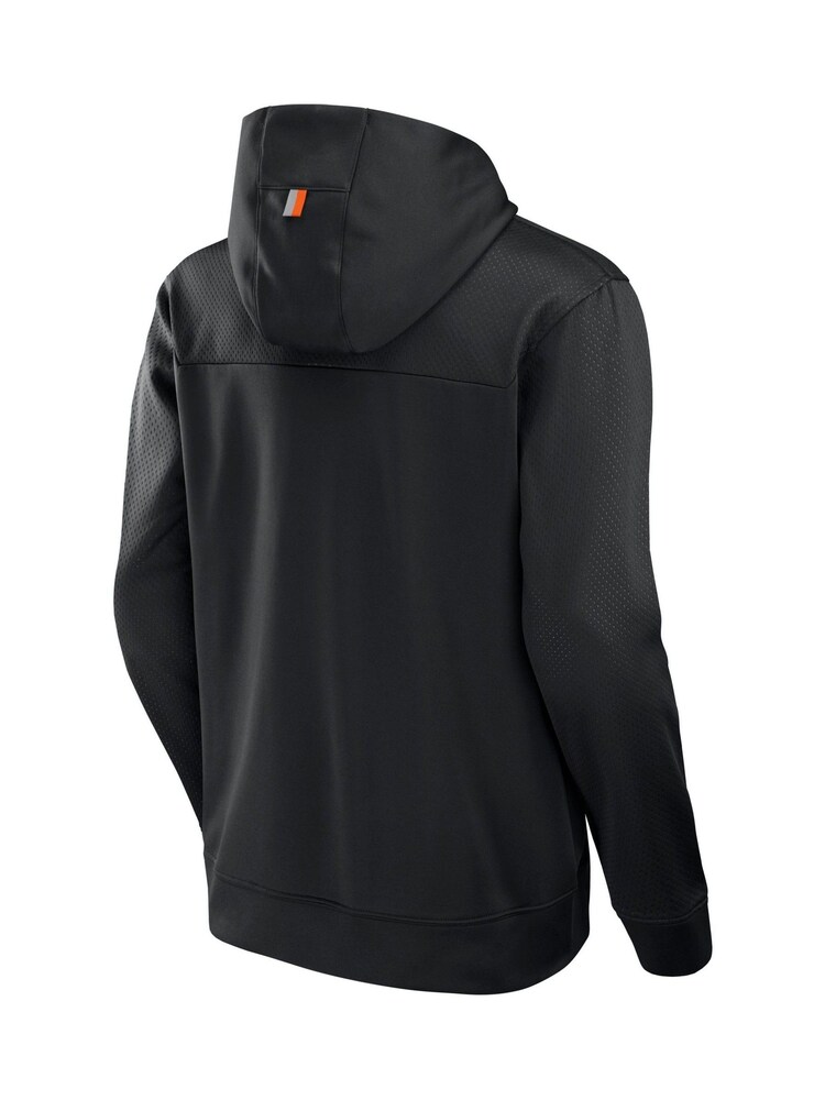 Fanatics Black NHL Anaheim Ducks Defender Pullover Hoodie - Image 3 of 3