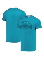 Fanatics Green Chelsea Stamford Bridge Graphic 100% Cotton T-Shirt - Image 1 of 3