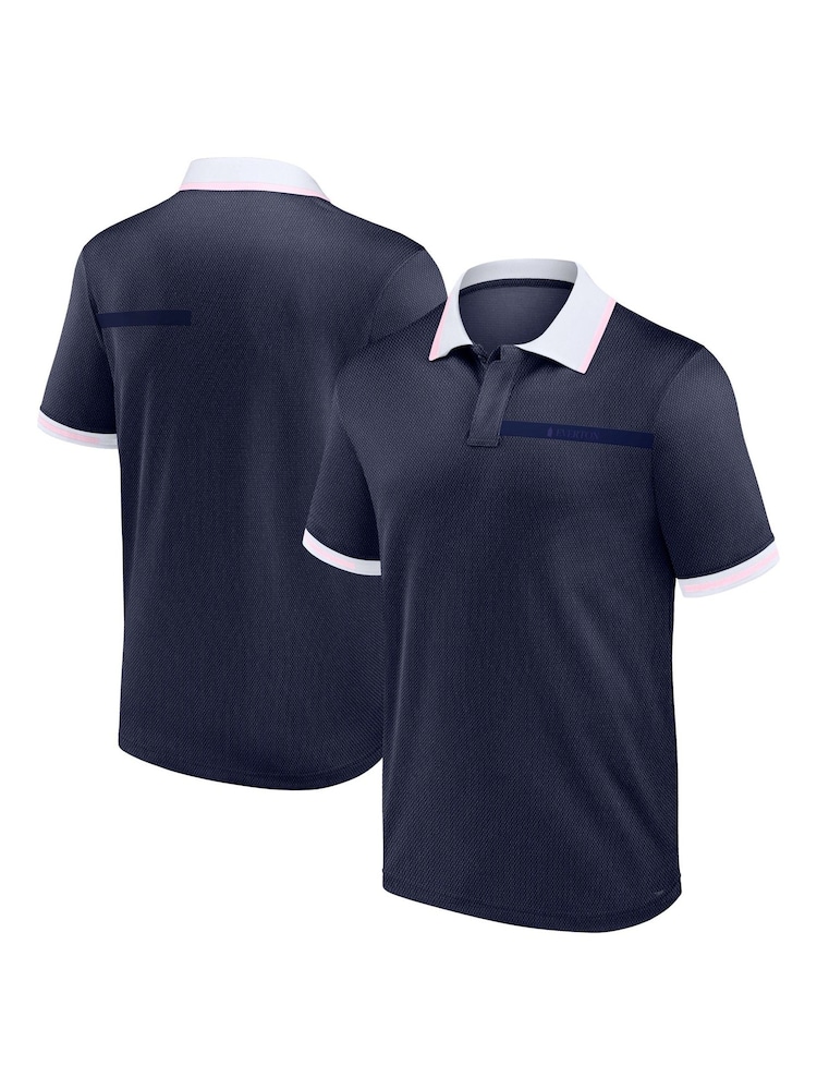 Fanatics Blue Everton Iconic Polo Shirt - Image 1 of 3