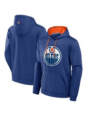 Fanatics Blue NHL Edmonton Oilers Defender Pullover Hoodie - Image 1 of 3