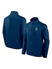 Fanatics Blue NHL Seattle Kraken Authentic Pro Rink Full-Zip Fleece Jacket - Image 1 of 2