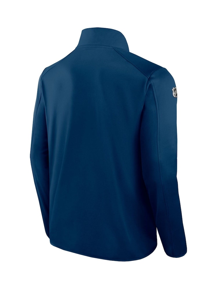 Fanatics Blue NHL Seattle Kraken Authentic Pro Rink Full-Zip Fleece Jacket - Image 2 of 2
