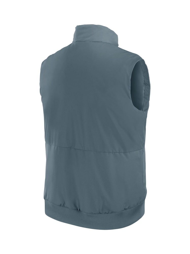 Fanatics Grey Derby County Padded Gilet - Image 2 of 2