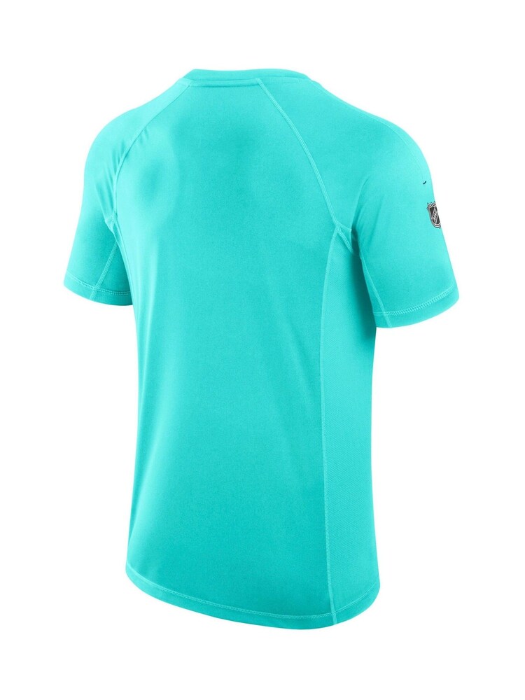 Fanatics Blue NHL Seattle Kraken Authentic Pro Rink Tech Short Sleeve T-Shirt - Image 2 of 2 Fanatics Blue NHL Seattle Kraken Authentic Pro Rink Tech Short Sleeve T-Shirt - Image 2 of 2