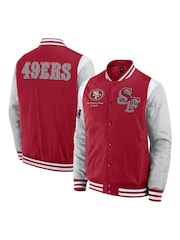 Fanatics Red NFL San Francisco 49ers Elements Poly Jacket - Bild 1 von 2