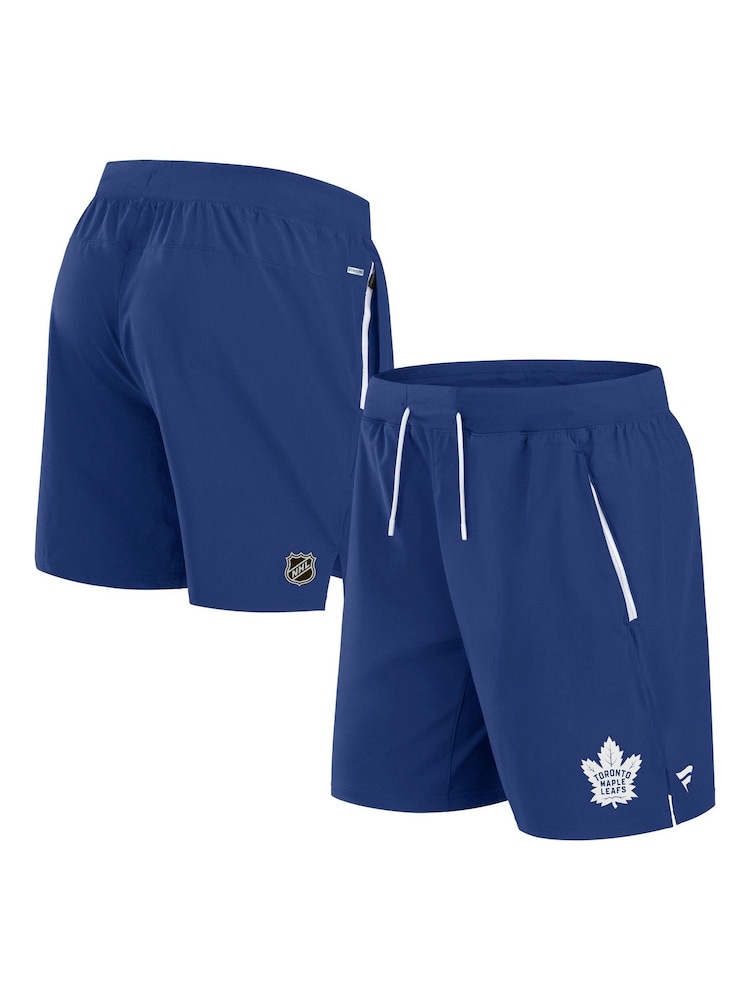 Fanatics Blue NHL Toronto Maple Leafs Authentic Pro Rink Performance Shorts - Image 1 of 2