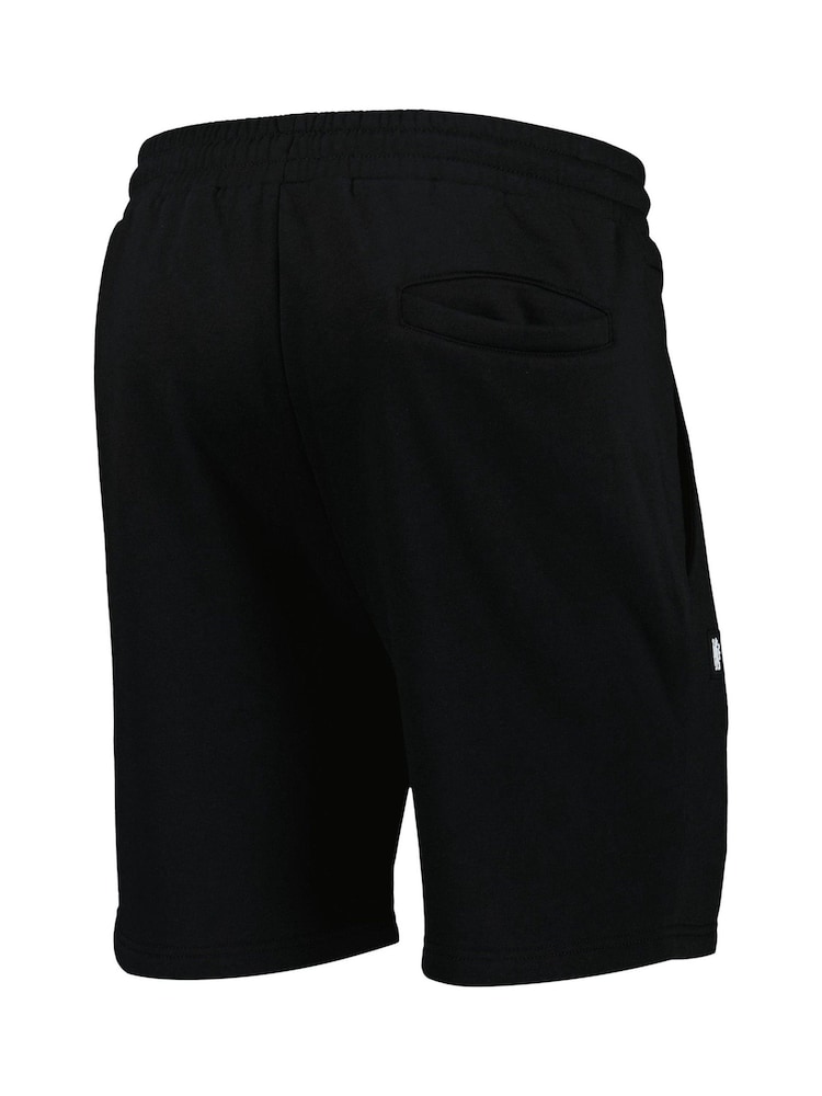 Fanatics Chelsea Panel Detail Black Shorts - Image 3 of 3