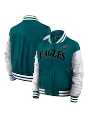 Fanatics Womens Green NFL Philadelphia Eagles Elements Poly Jacket - Image 1 of 2