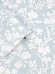 Laura Ashley Pale Seaspray Rye A4 Wallpaper Sample - Image 2 of 4