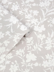 Laura Ashley Dove Grey Rye A4 Wallpaper Sample - Image 2 of 4