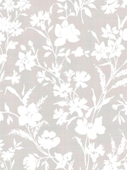 Laura Ashley Dove Grey Rye A4 Wallpaper Sample - Image 3 of 4