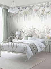 Laura Ashley Pale Linlithgow Pale Lavender A4 Wallpaper Sample - Image 1 of 2