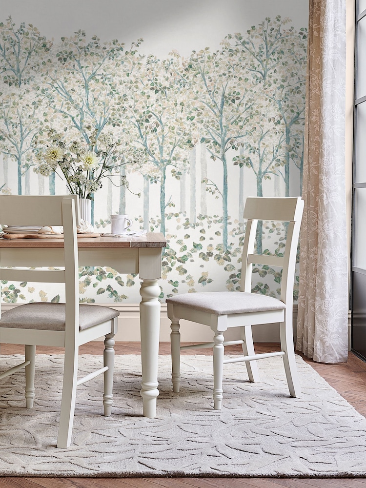 Laura Ashley Natural Ashurst Natural A4 Wallpaper Sample - Image 1 of 2