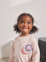 Rosa con estrellas - Long Sleeve Top and Flare Set (3mths-7yrs) - Imagen 3 de 8