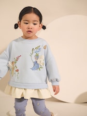 Hada azul - Conjunto de top de manga larga y leggings (3 meses-7 años) - Imagen 2 de 9