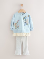 Hada azul - Conjunto de top de manga larga y leggings (3 meses-7 años) - Imagen 5 de 9