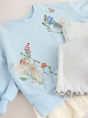 Hada azul - Conjunto de top de manga larga y leggings (3 meses-7 años) - Imagen 9 de 9