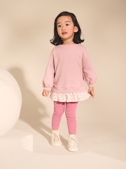 Rosa - Conjunto de top de manga larga y leggings (3 meses-7 años) - Imagen 1 de 4