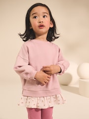 Rosa - Conjunto de top de manga larga y leggings (3 meses-7 años) - Imagen 2 de 4