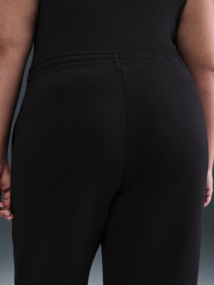 Nike Cannon Blue Curve Phoenix Fleece Wide Leg Joggers - Image 9 of 9