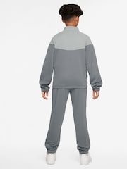 Rauchgrau - Nike Dri-Fit Poly Zip Through Tracksuit - Bild 2 von 3