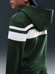 Nike Fir Green DriFIT mixed Material Chevron Tracksuit - Image 3 of 7