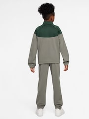 Nike Army Green Dri-Fit Poly Zip Through Tracksuit - Image 2 of 3