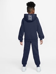 Nike Midnight Navy Club Fleece Tracksuit - Image 2 of 3