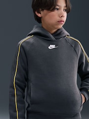 Nike Dark Grey Heather Club Fleece Tracksuit - Image 4 of 6