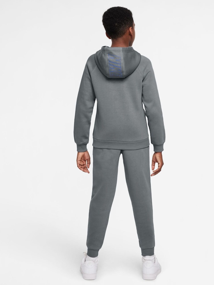 Nike Smoke Grey Club Fleece Tracksuit - Image 2 of 3