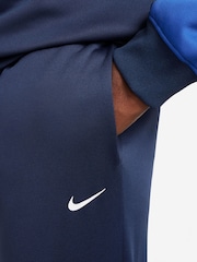 Nike Midnight Navy Dri-FIT Poly Crew Tracksuit - Image 3 of 3