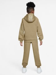 Nike Parachute Beige Club Fleece Tracksuit - Image 2 of 3